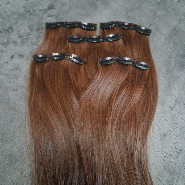 Clip In Haarteile Set - Farbe 04 - OUTLET